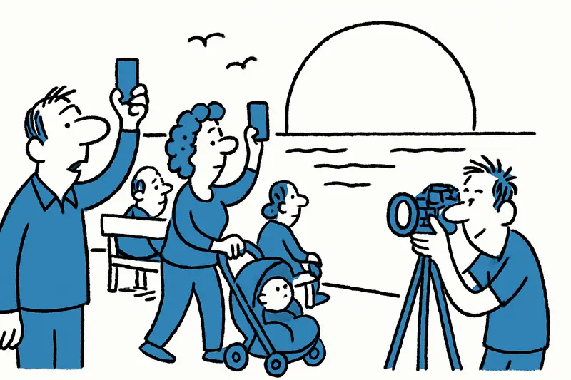 Glowing Evening – Majorca in Red Light