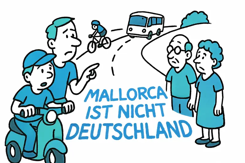 Graffiti on the Ma-10: "Mallorca is not Germany" – What's behind it, what to do?