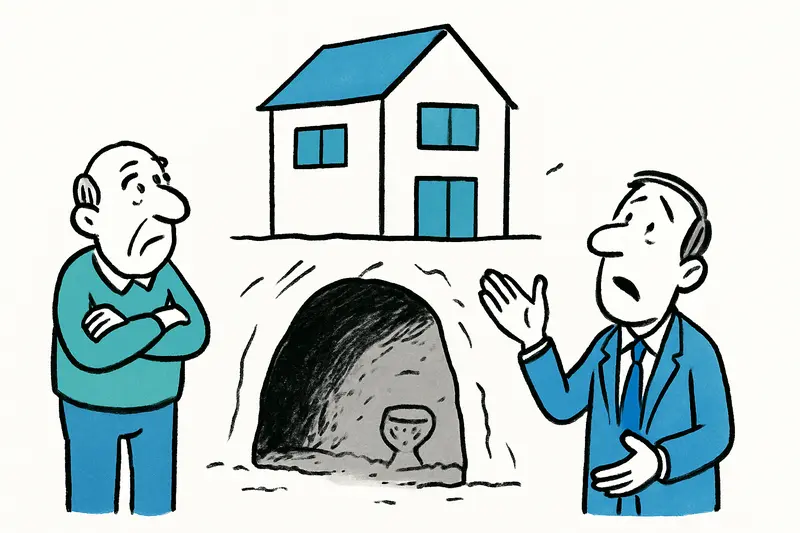 House over a 4,000-year-old burial cave in Colònia de Sant Pere - Who protects our soil?