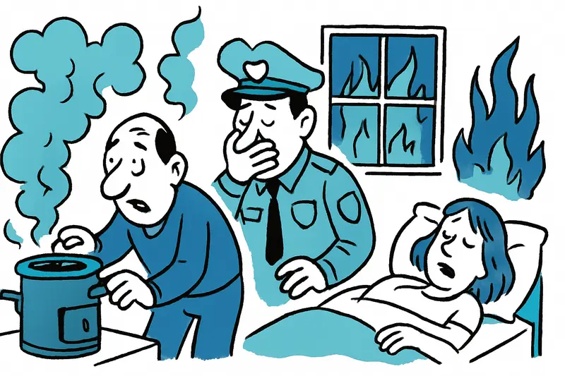 House fire in Alcúdia: Why a coal stove can become a death trap at night