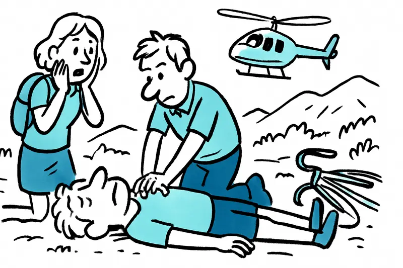Cardiac arrest in the Tramuntana: Why a rescue often depends on chance