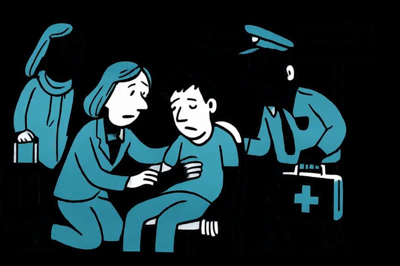 When Help Takes Too Long: Fainting at the Airport and Gaps in the Emergency Network