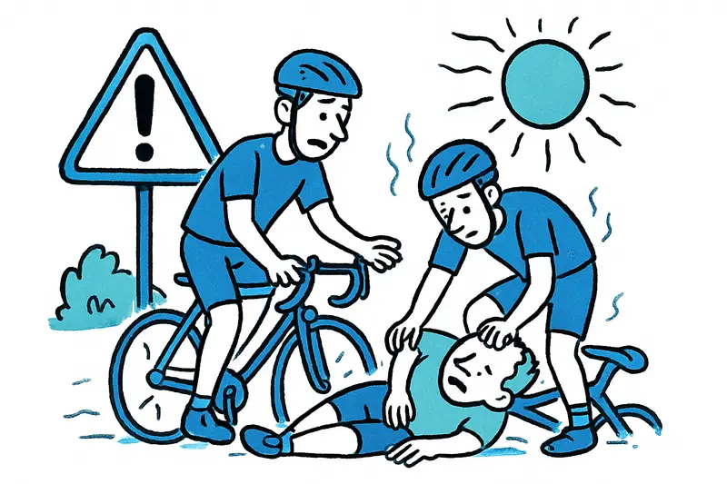 Heat casualty on a bike tour in Soller: warning signs, gaps and simple solutions