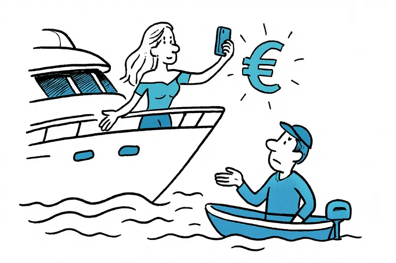 Influencer at Sea: Can an Erotic Post Really Pay for a 6,000‑Euro Yacht?