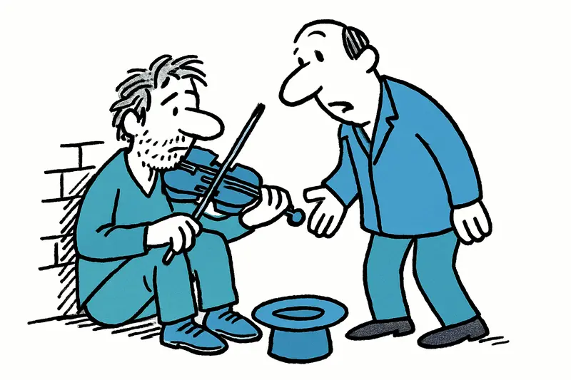 Why Justus' Death Is More Than a Farewell: A Look at Street Music, Homelessness and Urban Development