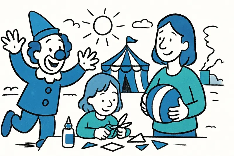 Fiesta infantil en Palma: 'Sant Sebastià Petit' trae circo, manualidades y sol invernal al Parc de Sa Riera