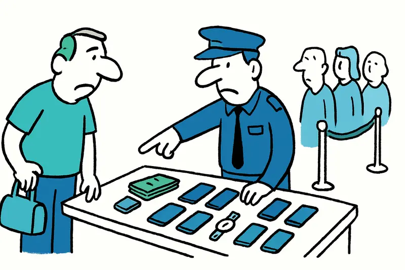 Check at Palma Airport: Large Amount of Cash, Nine Phones and the Question Who's at the Back of the Line