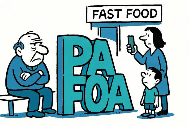 Copy in front of the fast-food joint: When a city symbol becomes an advertising sign