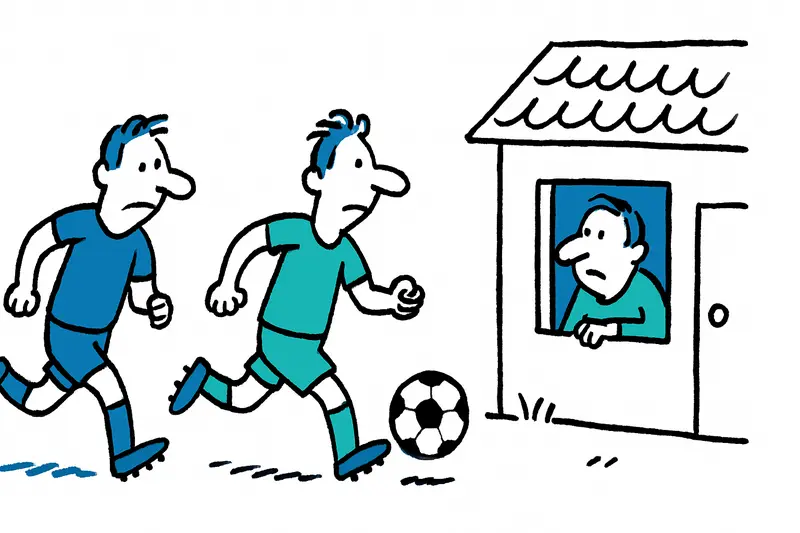 Curious Derby: When the Away Game Is Only 150 Meters Away
