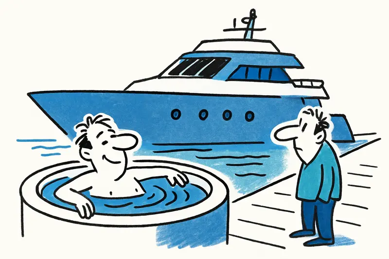 With a Hot Tub on Deck: The 45‑Metre Yacht "Lady Rose" in Port d'Andratx