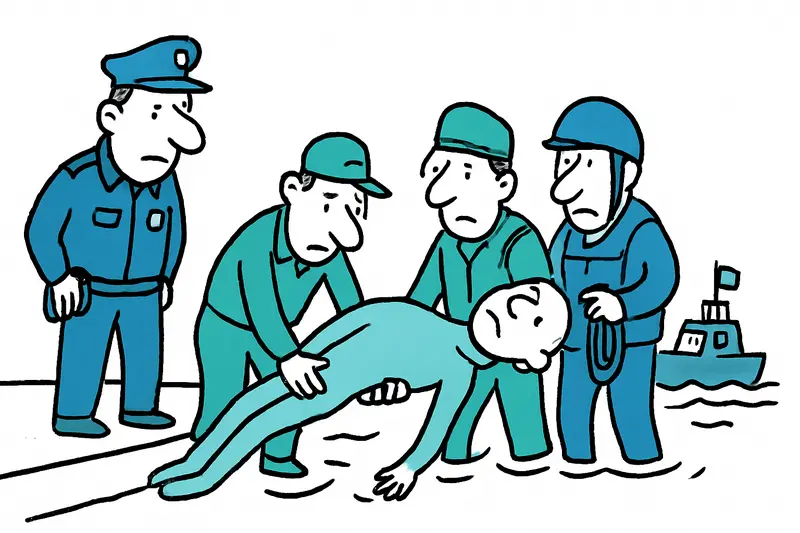 Body in the Basin of Port Adriano: Who Protects People During Crossings?