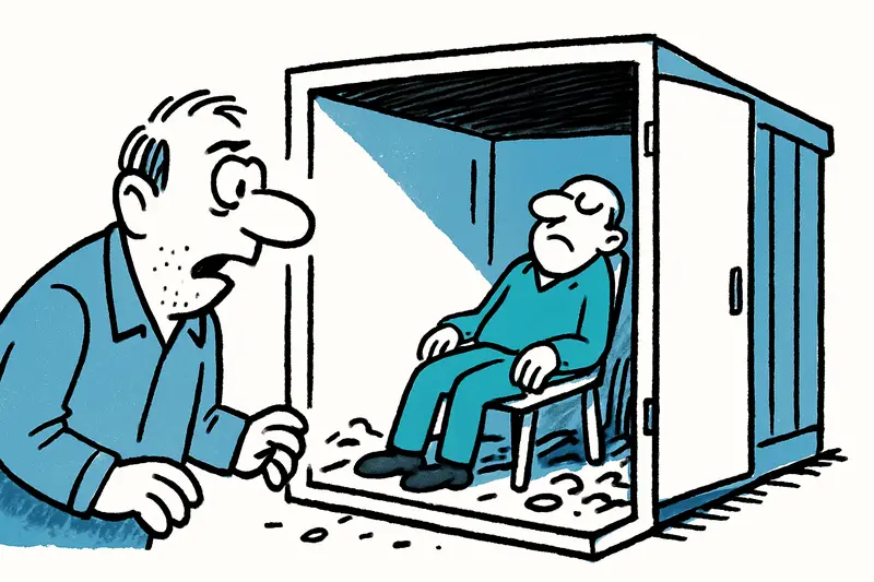 He was still sitting on a chair: Body found in sawmill container in Selva