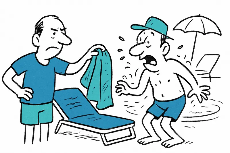 Sunbed war at the hotel pool: When a "prank" becomes dangerous