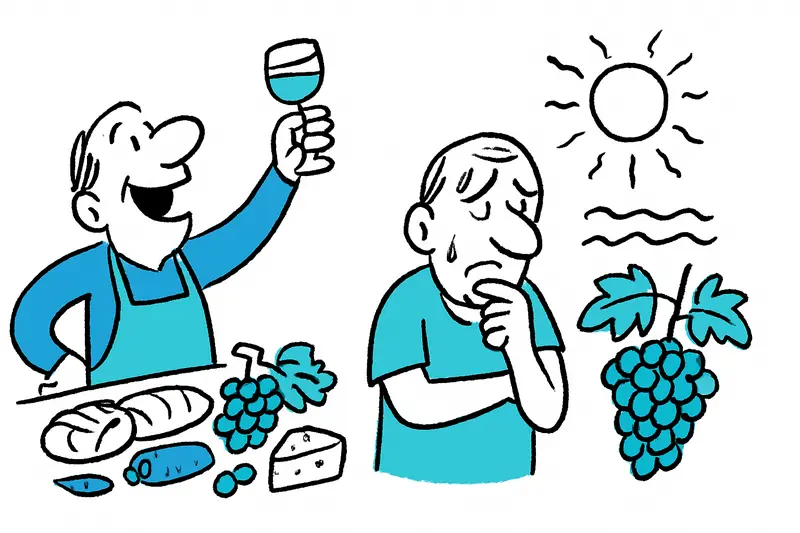 When the harvest comes earlier: Macià Batle celebrates — and worries about heat and water