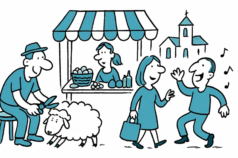 May Festival in Sencelles: Sheep Shearing, Market and Tardeo