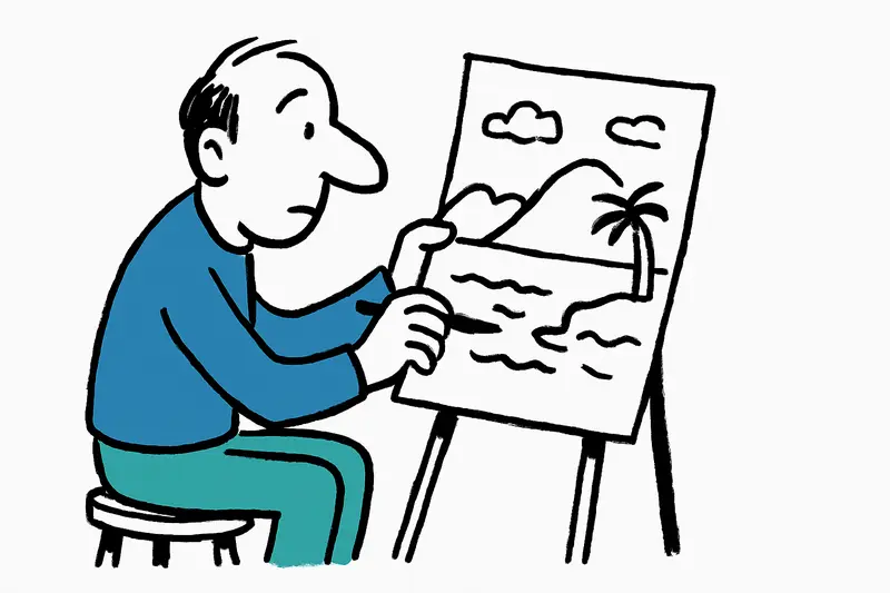 The Painter Who Invented Himself: How a Young Viennese Drew Mallorca