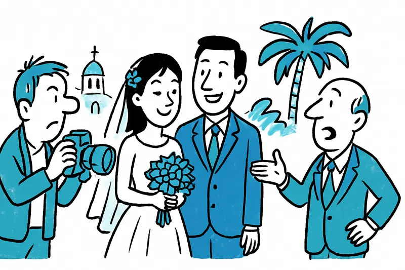 Mallorca becomes a dream backdrop for weddings from the Far East