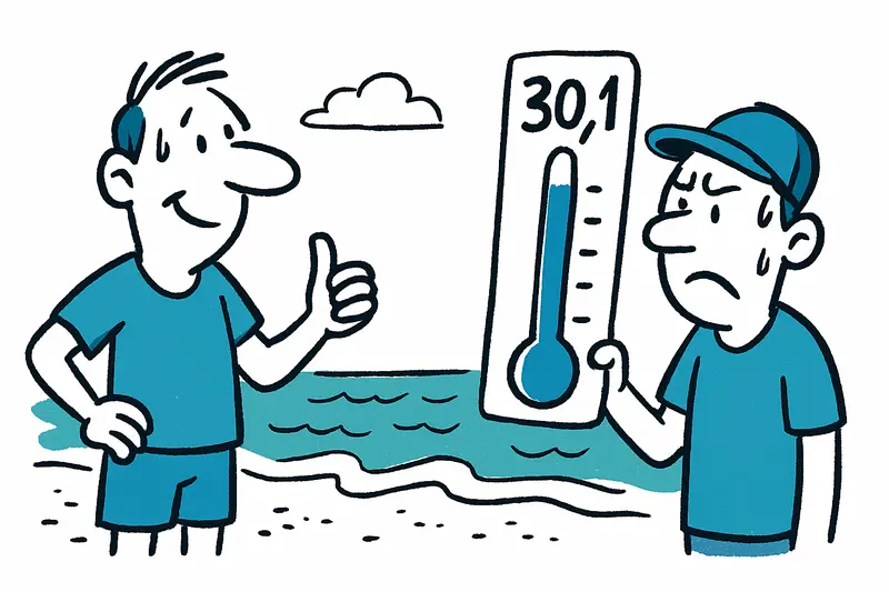Already 30.1 °C in the sea: Why the warm water is more than a bathing-season anecdote