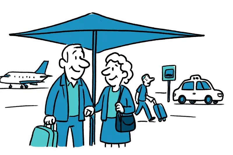 More Shade for Arrivals: New Shade Sails at Palma Airport