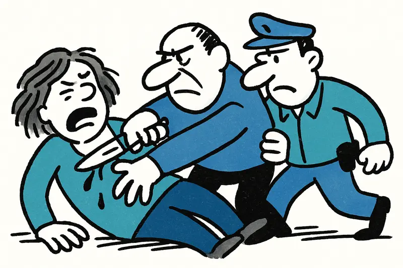 Stabbing in Port dâAlcĂșdia: 49-year-old in custody