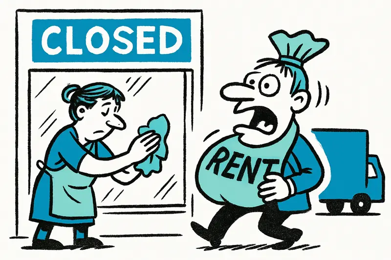 When Rents Strangle Shops: Balearic Islands between Boom and Vacancy