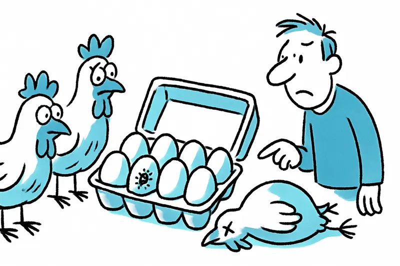 Mites on Eggs, Cadavers Next to Living Chickens: Reality Check on the Poultry Farm near Manacor