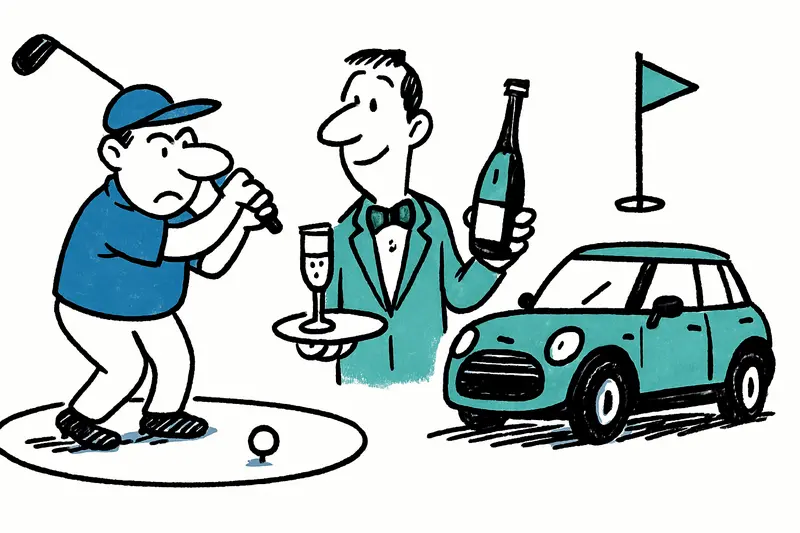 MM Spring Cup: Tee-off, Champagne and a Mini for the Hole-in-One