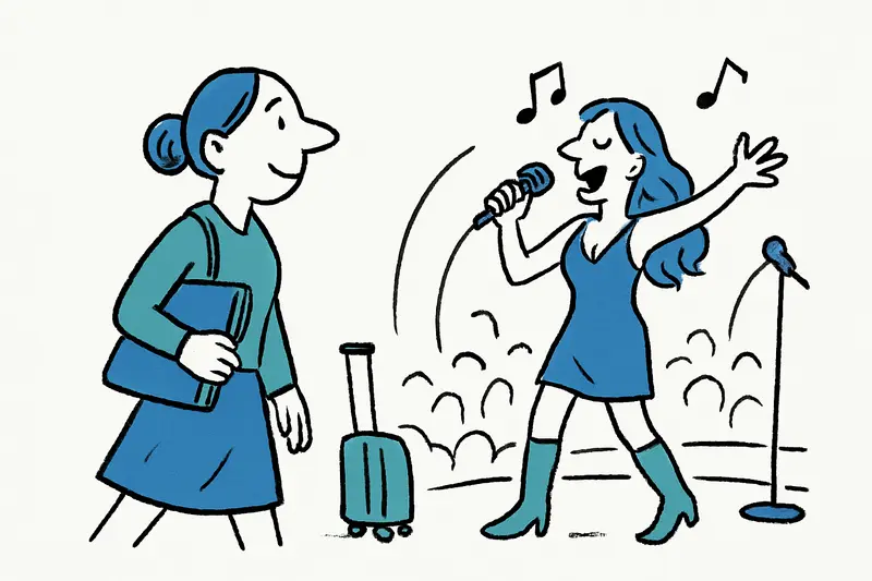 Blackboard on Mondays, Microphone on Weekends: How a Teacher Conquered the Ballermann Stage