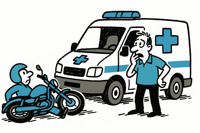 Motorcyclist Dies After Collision With Private Ambulance in Son Castelló