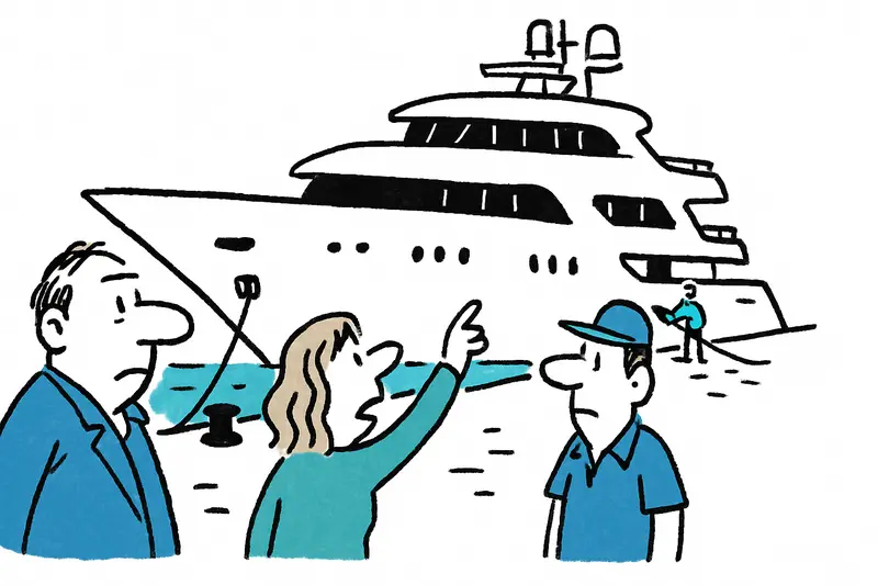 "My Girl" docks in Port d'Andratx – a luxury-class visit