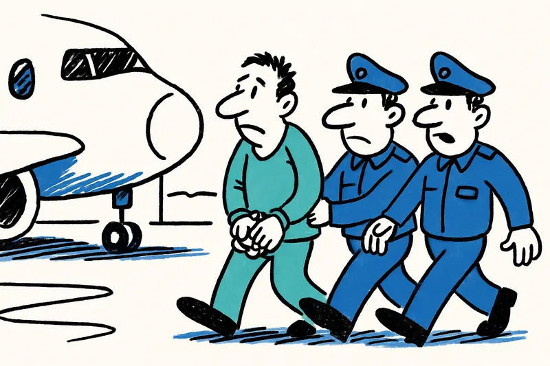 Immediately Taken Into Custody After Landing: 28-Year-Old Returnee Arrested at Cologne/Bonn Airport