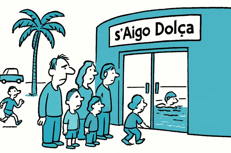 Open in the afternoons: New indoor pool "s'Aigo Dolça" brings life back to the Passeig Marítim
