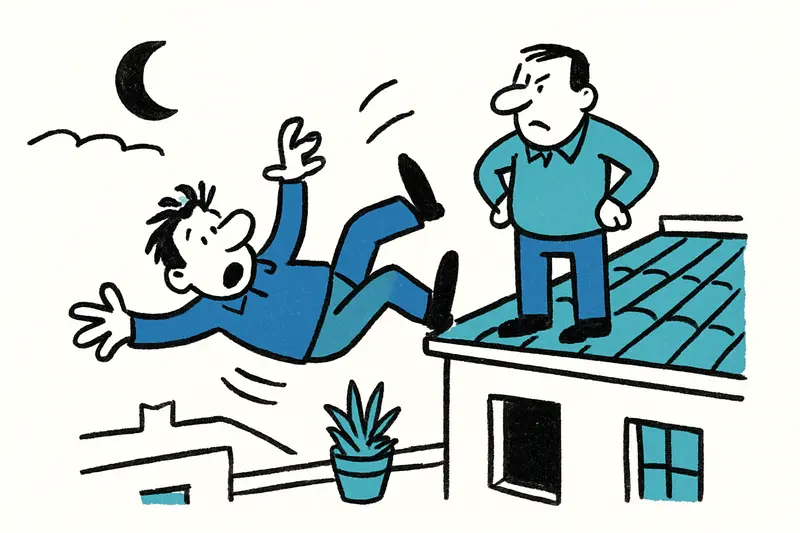 Night-time Fall in S'Illot: When an Argument Turns Deadly