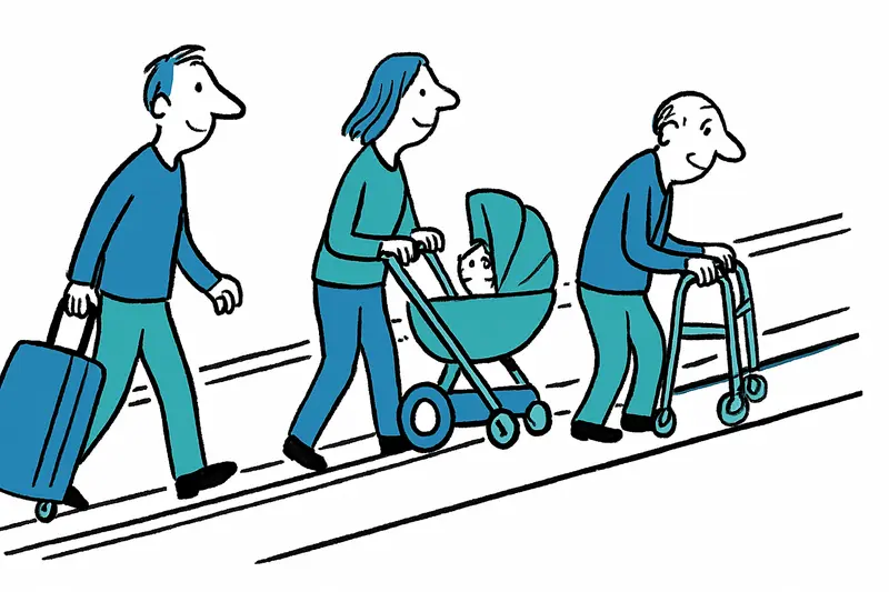 New moving walkways at Palma Airport: Easier route from the terminal to the parking garage