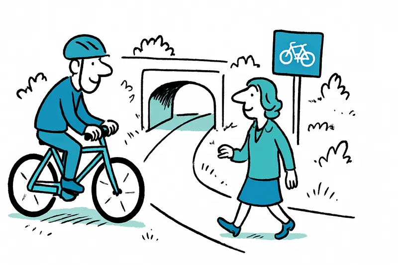 New bike and pedestrian path in Canyamel: More space for cyclists and walkers