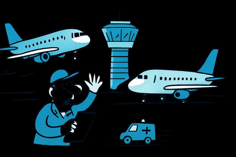 Two Emergency Landings Minutes Apart at Palma Airport — A Reality Check