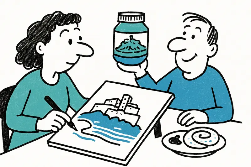 Nutella with a Balearic Motif: Mallorcan Artist Brings Dalt Vila to the Breakfast Jar