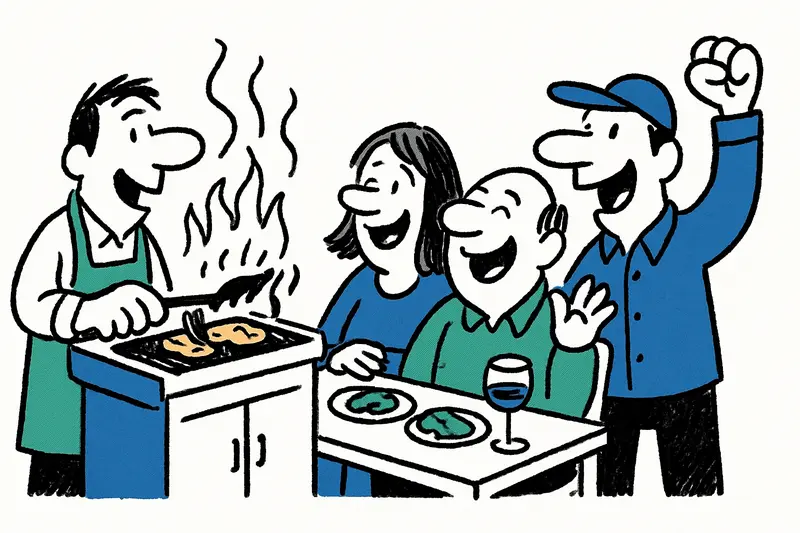 Cooking Outdoors, Laughing, Winning: Outdoor Kitchen Days in Llucmajor