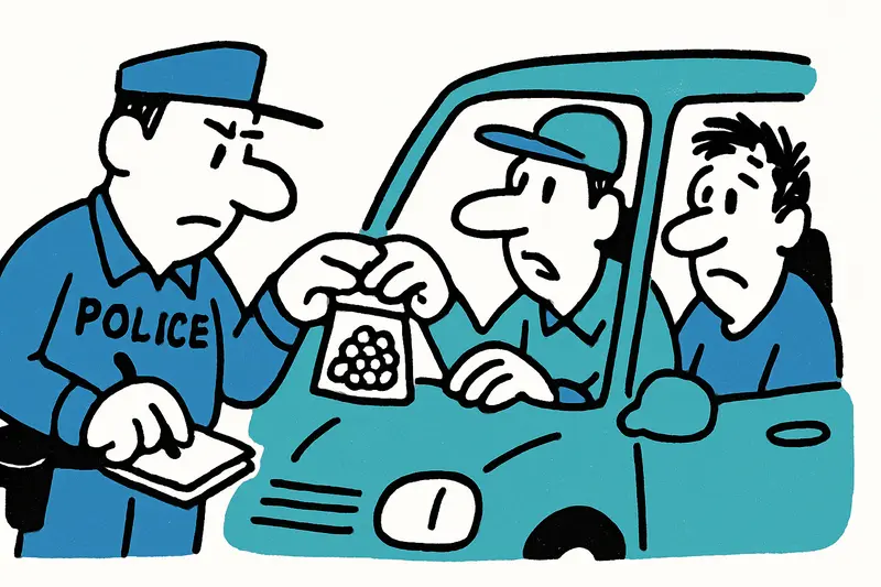 Traffic stop in Palma: 171 pills, two arrests – how safe are our streets?