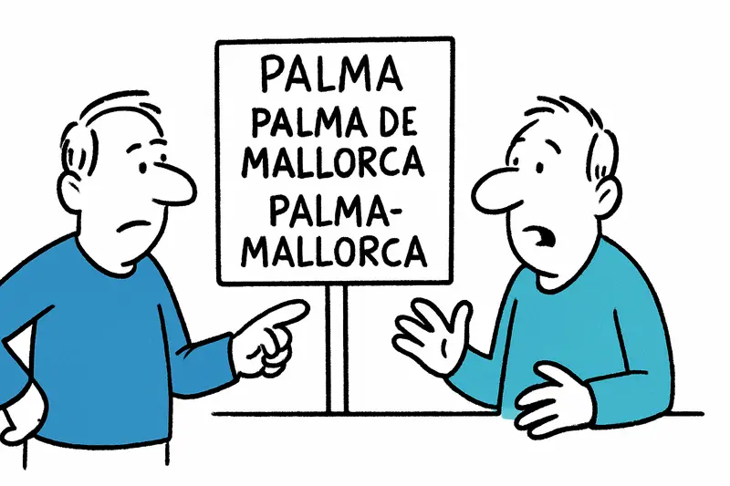 Palma, Palma de Mallorca, Palma‑Mallorca: What is it really about?