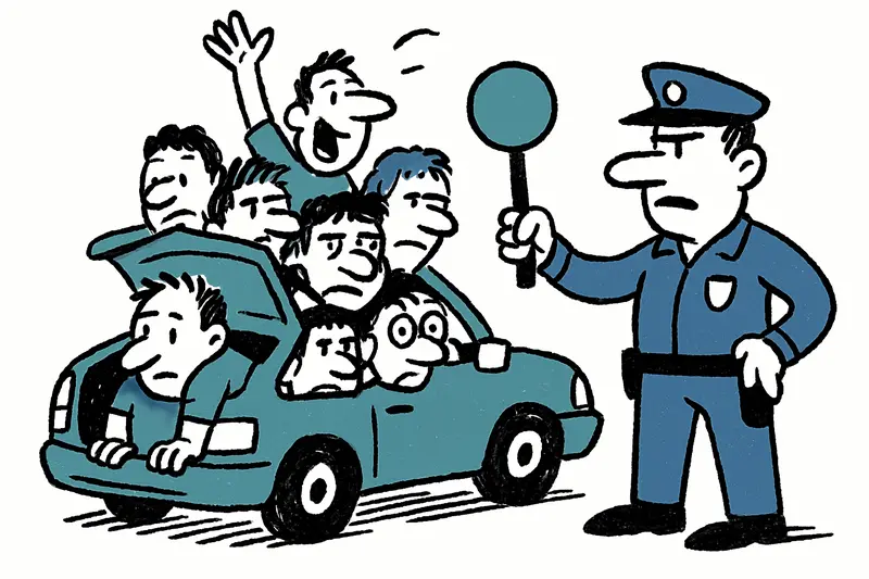 Palma: Police Stop Overloaded Car â Driver Under the Influence of Alcohol and Drugs