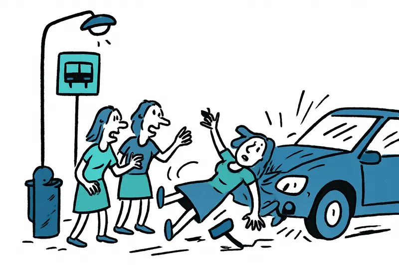 Early Morning in Son Fusteret: Four Women Hit by Car at Bus Stop – Alcohol Suspected