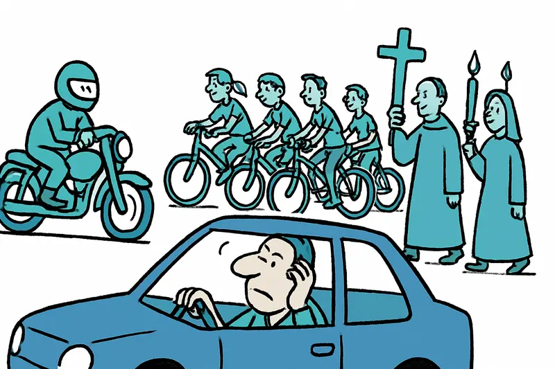 Traffic jams, detours, procession: Palma expects traffic disruptions