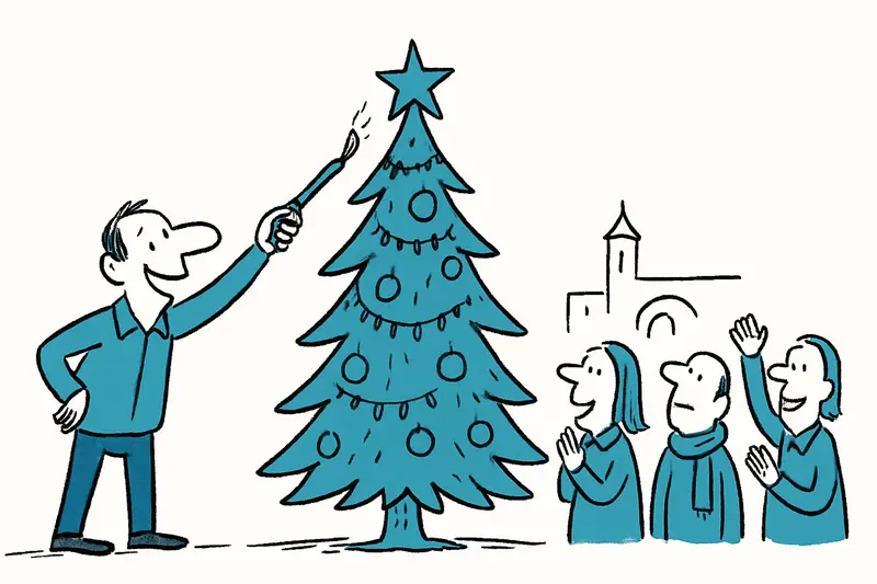 Palma switches on Christmas lighting â change of venue, sparkle and the cost of the lights