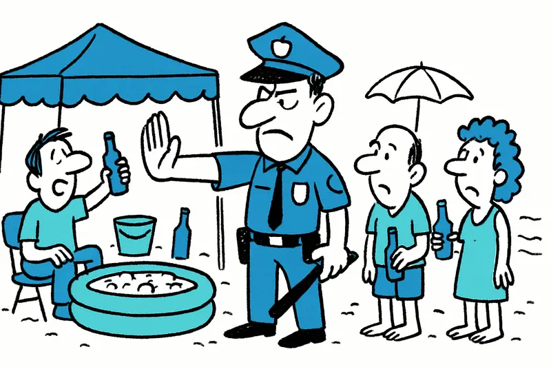 Party Tent on the Beach: Police End Drinking Parties at Playa de Palma — A Local Check