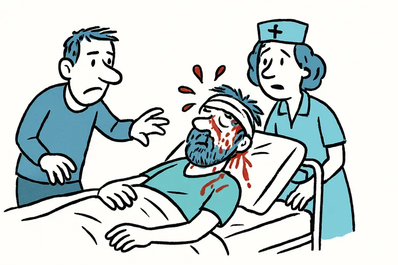 When they defended two women — and ended up blood-soaked in hospital
