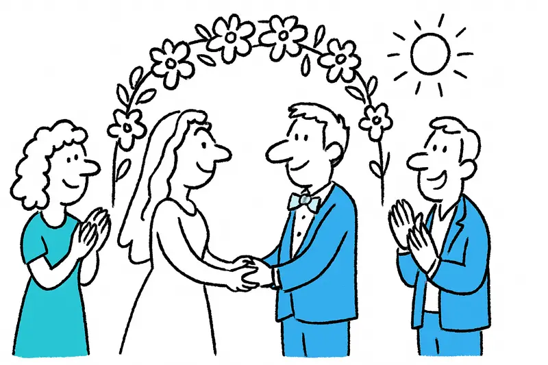 In White and Sun: Peggy and Steff Say 'I Do' in Canyamel