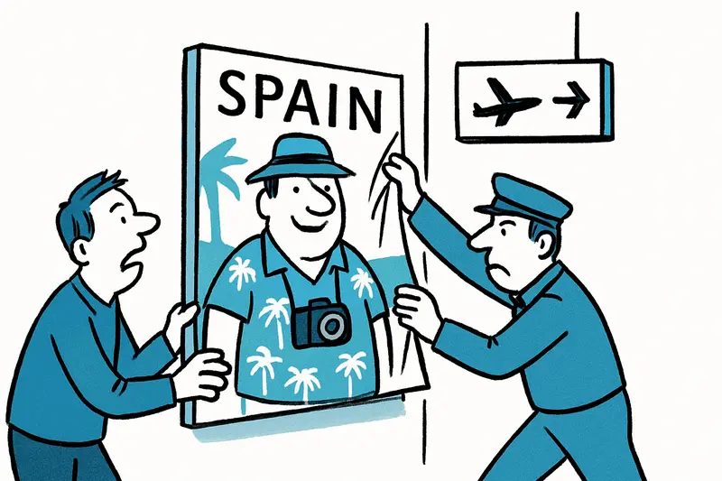 Poster Removed at the Airport — What the Action Really Reveals
