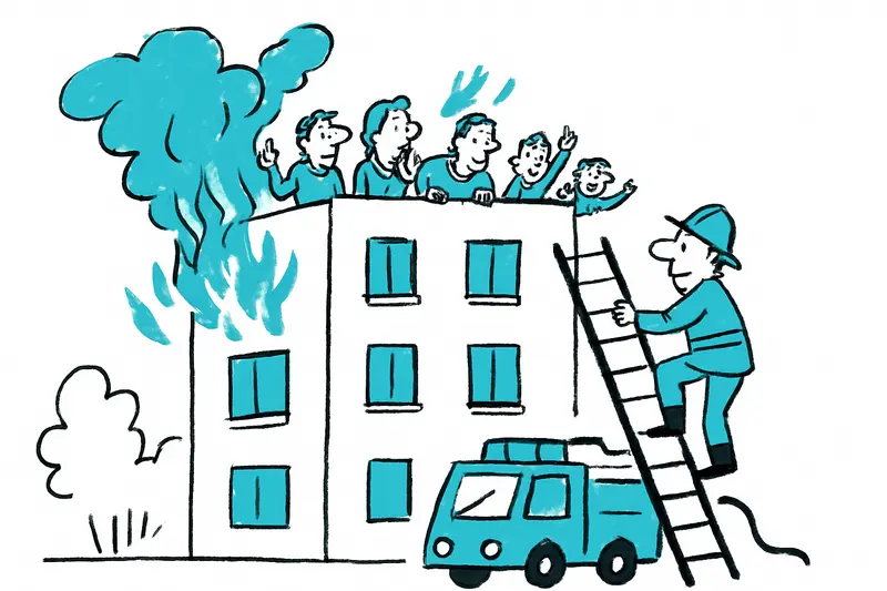 At Playa de Palma: Fire in Residential Building – six people rescued on the roof, what is missing in prevention?