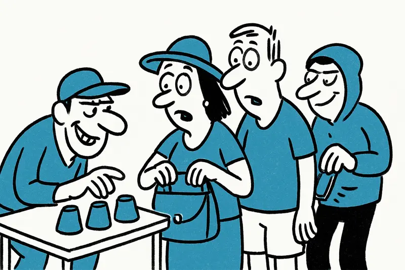 Playa de Palma under pressure: shell-game operators, pickpockets and the everyday reality that makes it possible